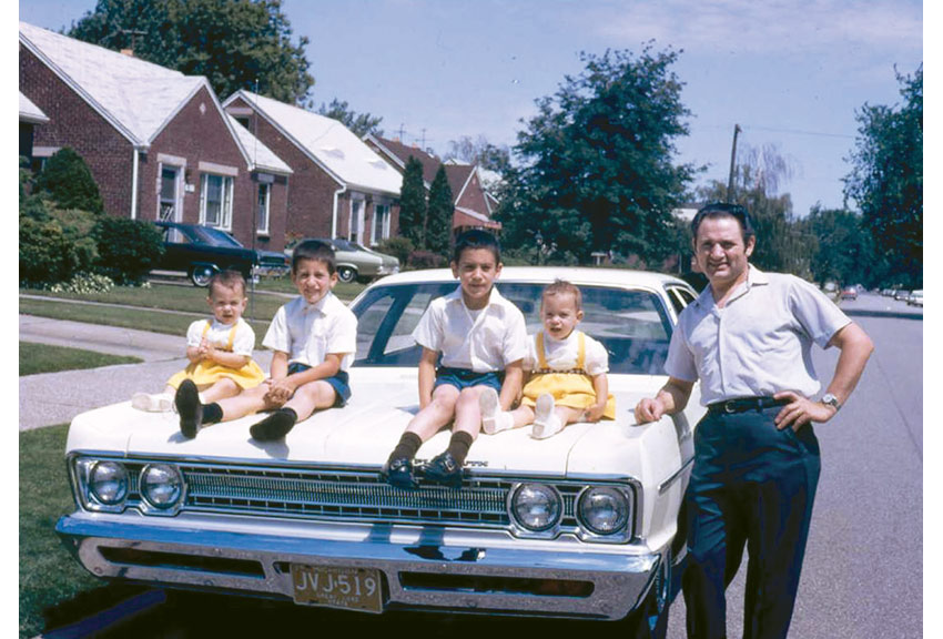 Antoinette DelVillano, Brooklyn, NY. Our '69 Plymouth, 1970.